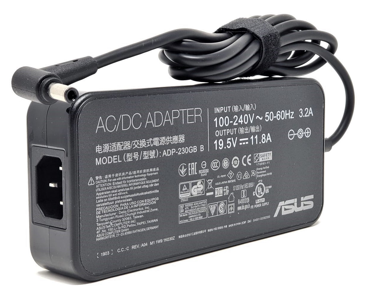 Cargador Asus ADP-230GB B 230W 19.5V 11.8A