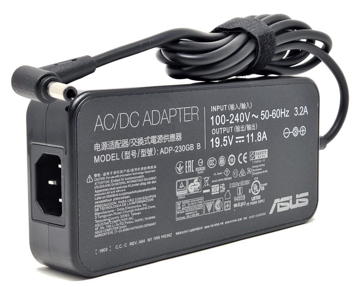 Cargador Asus AD230-00E 230W 19.5V 11.8A